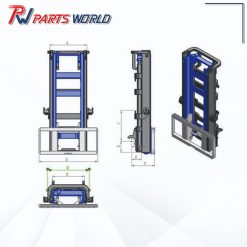 Thiết kế khung nâng chui container