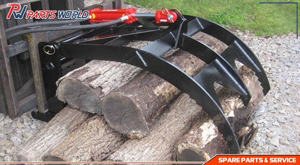 Bộ kẹp gỗ xe nâng 3 răng