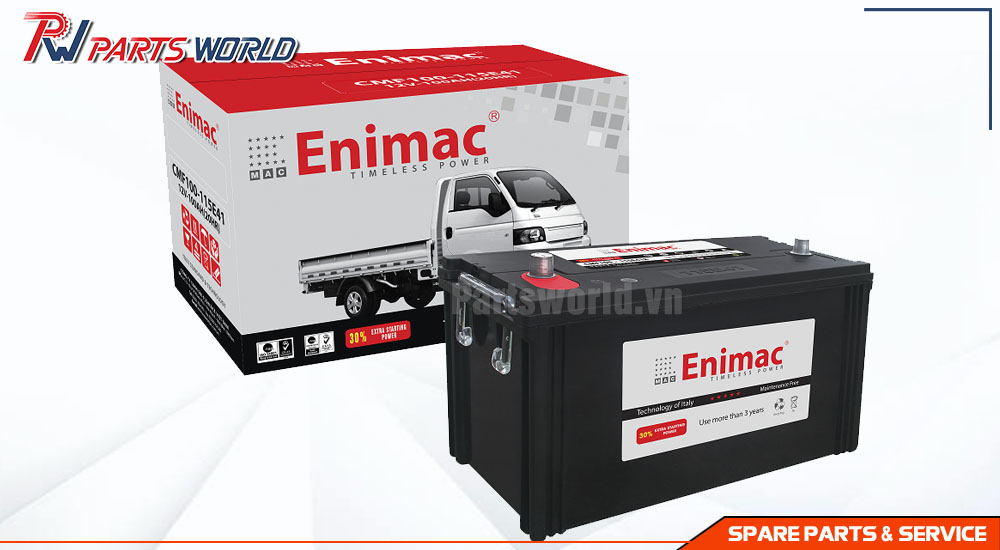 Ắc Quy Xe Nâng Dầu Enimac