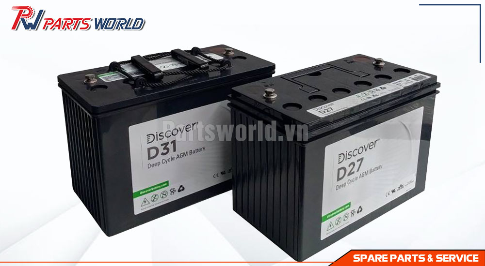 Ắc quy khô 12V 100Ah 16 Bình ắc quy khô 12V 100Ah Disco D31