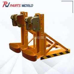 Xe nâng thùng phi (Drum Handler) 14 Bộ kẹp đẩy phi xe nâng đôi