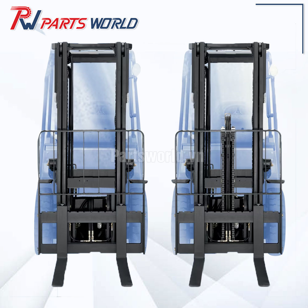 Khung xe nâng 6 Khung xe nâng thường và khung chui container