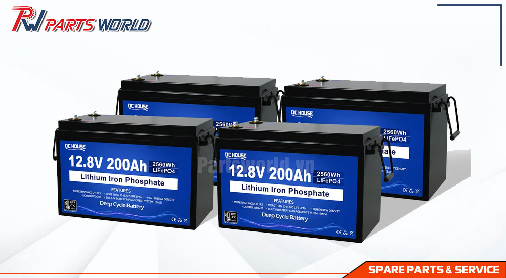 Pin lithium 12v 200ah 21 Pin lithium 12v 200ah cho xe tải