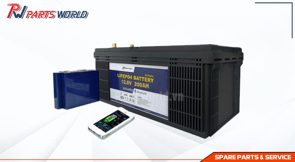 Pin lithium 12v 200ah 19 Pin lithium 12v 200ah dự phòng