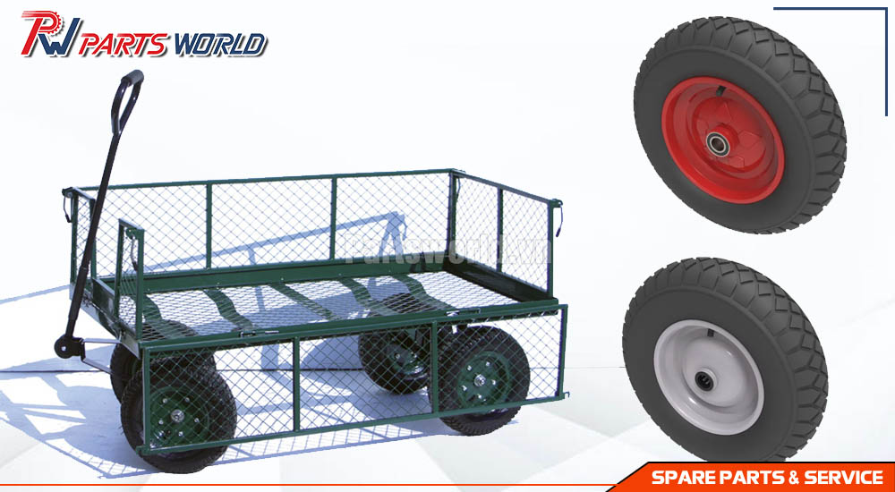 Bánh xe chịu Lực 300kg 17 Bánh hơi chịu lực 300kg 30cm