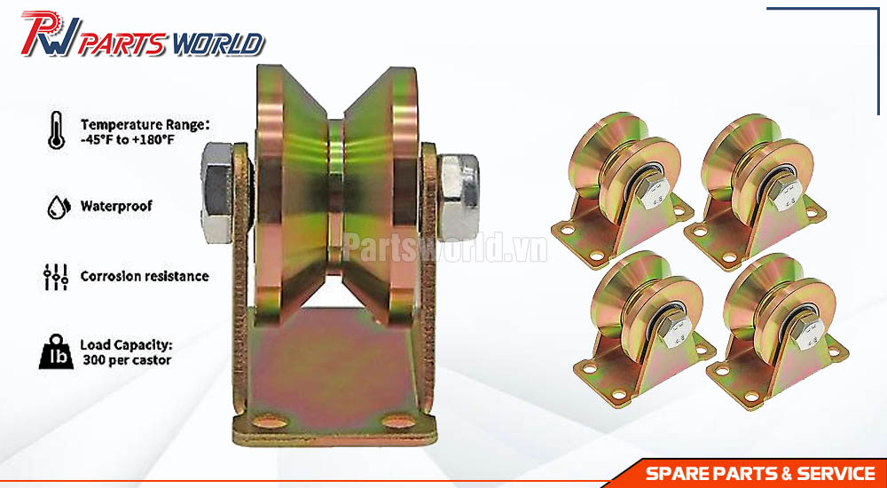 Bánh xe chịu Lực 300kg 19 Bánh xe chịu lực 300kg bằng sắt