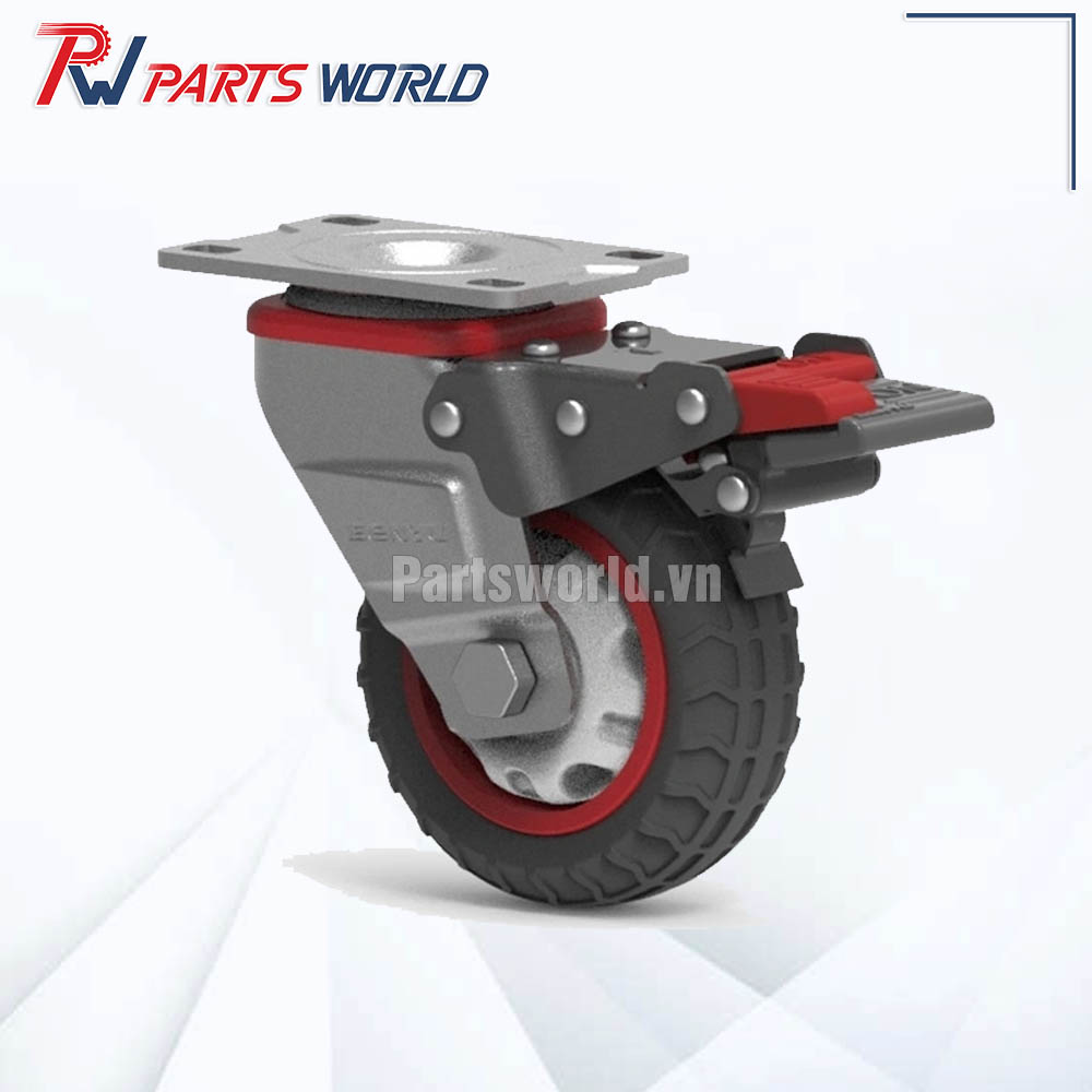 Bánh xe chịu Lực 300kg 2 Bánh xe chịu lực 300kg bánh hơi