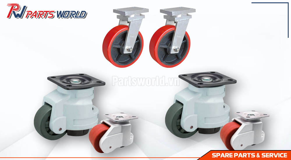 Bánh xe chịu Lực 2000kg 24 Bánh xe chịu tải 2000kg chuyên dụng