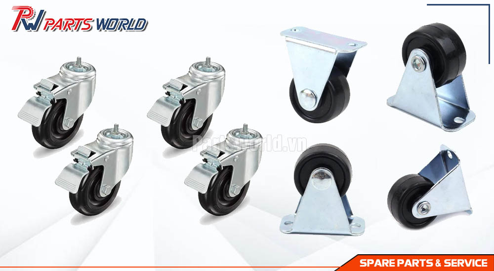 Bánh xe Mini chịu lực 20 Bánh xe mini chịu lực 100 - 200kg