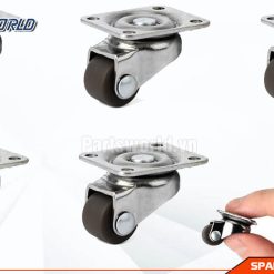 Bánh xe nhỏ chịu lực 12 Bánh xe siêu nhỏ xoay chịu lực