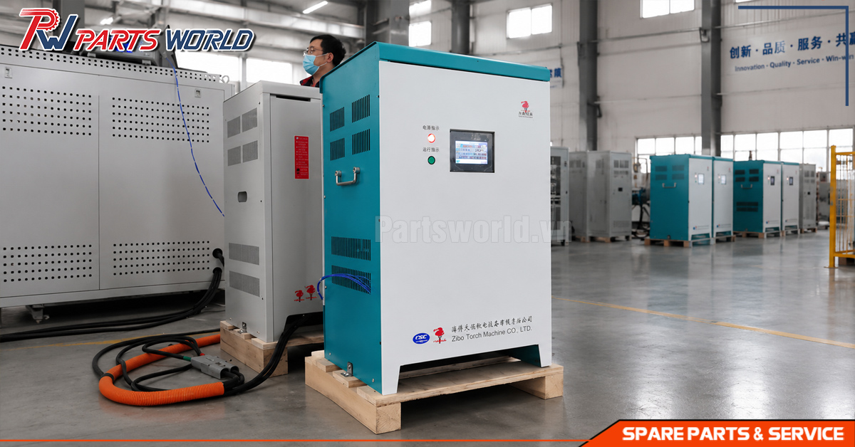 Bộ sạc xe nâng điện