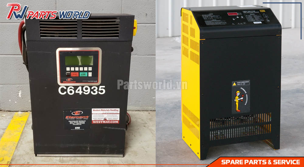 Bộ sạc xe nâng điện 48 V ngồi lái