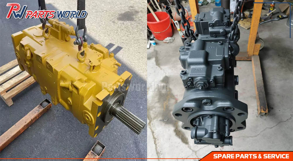 Bơm thuỷ lực máy xúc các loại 26 Bơm thuỷ lực máy xúc đào 200