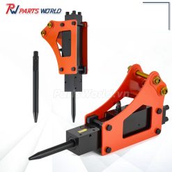 Búa thủy lực máy xúc mini