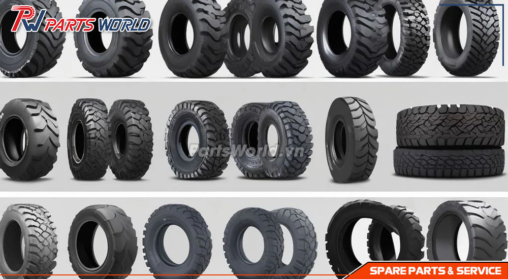 Các dòng lốp xe nâng 650-15