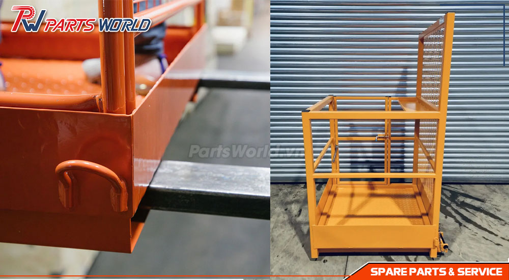 Cách lồng đứng xe nâng hoạt động