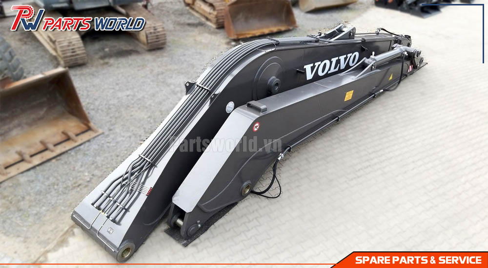Cần máy xúc, cần cứng, cần dài 23 Cần máy xúc Volvo