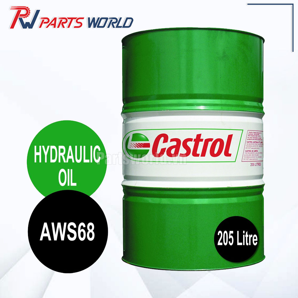 Dầu thuỷ lực máy xúc CASTROL 6 Dầu thuỷ lực máy xúc AWS68