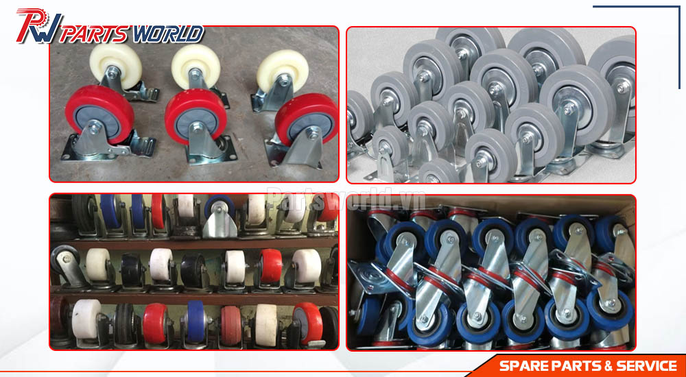 Bánh xe Mini chịu lực 23 Kho hàng bánh xe mini chịu lực