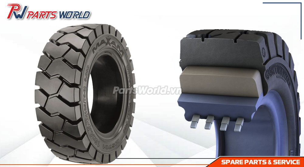 Lốp xe nâng 650-10 30 Lốp hơi xe nâng 650-10