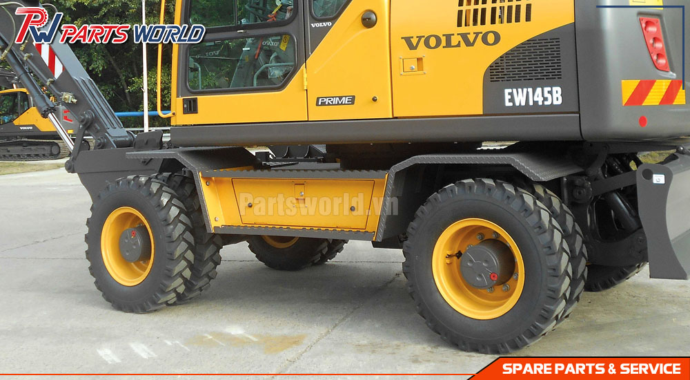 Lốp máy xúc đào, vỏ xe cuốc 29 Lốp kép cho máy xúc Volvo