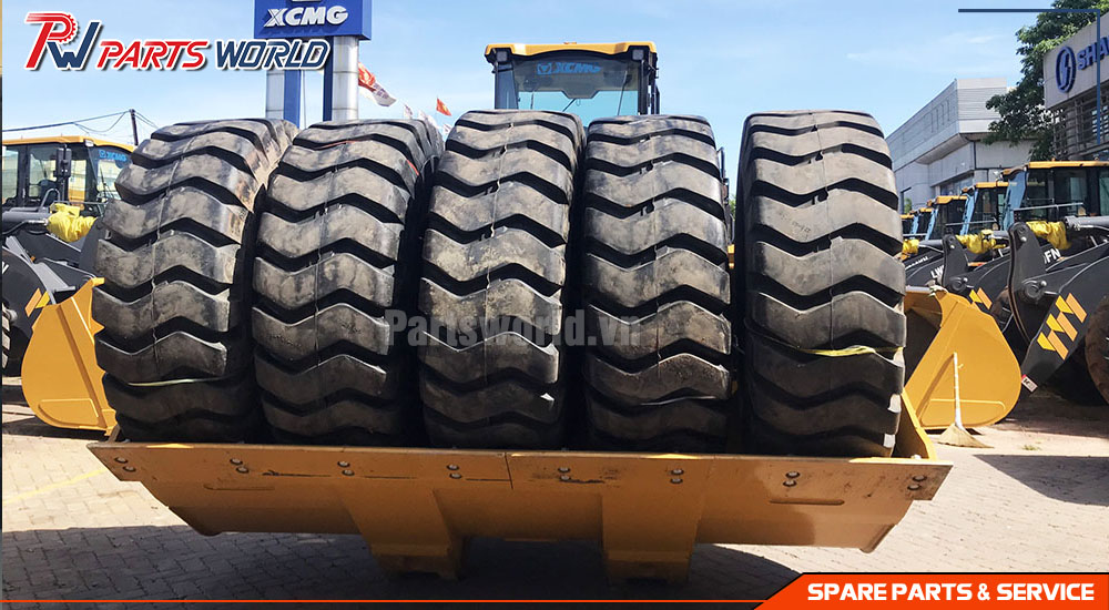 Lốp máy xúc đào, vỏ xe cuốc 31 Lốp xe máy xúc 220 - 330