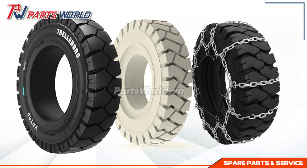 Lốp xe nâng 650-15 chuyên dụng