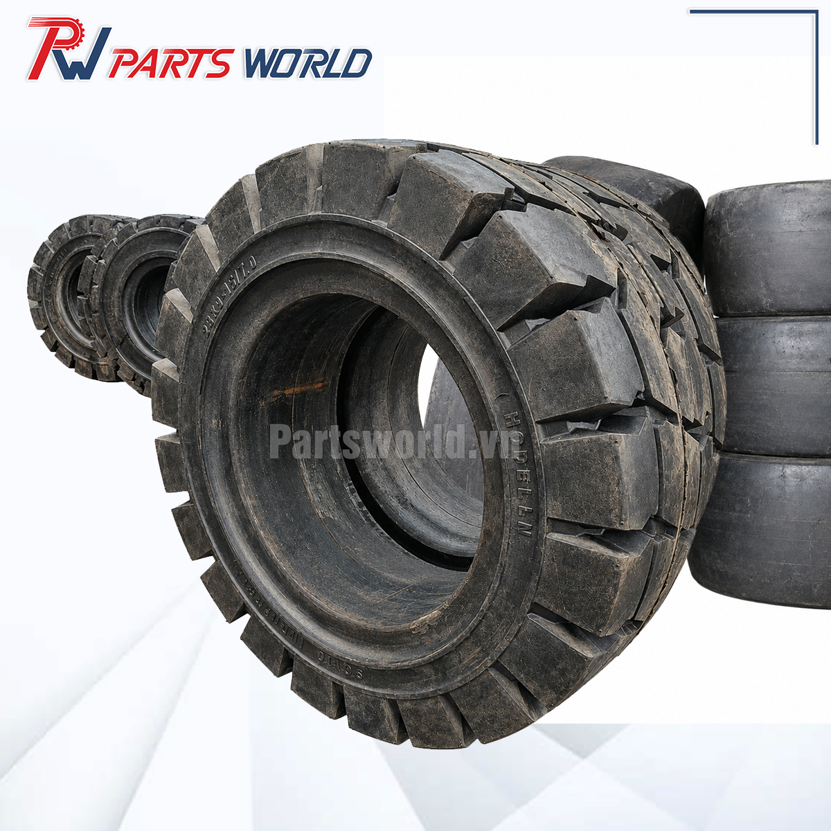 Vỏ Lốp Xe Nâng Cũ 8 Thanh lý lốp xe nâng