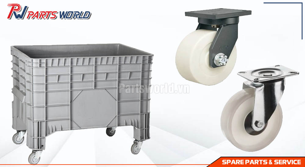 Ứng dụng của Bánh xe nhựa chịu lực