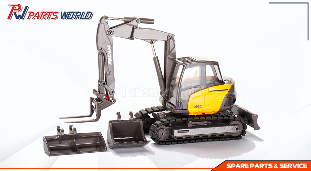 Cần máy xúc, cần cứng, cần dài 22 Cần máy xúc hai đoạn lệch Two-Piece Offset Boom