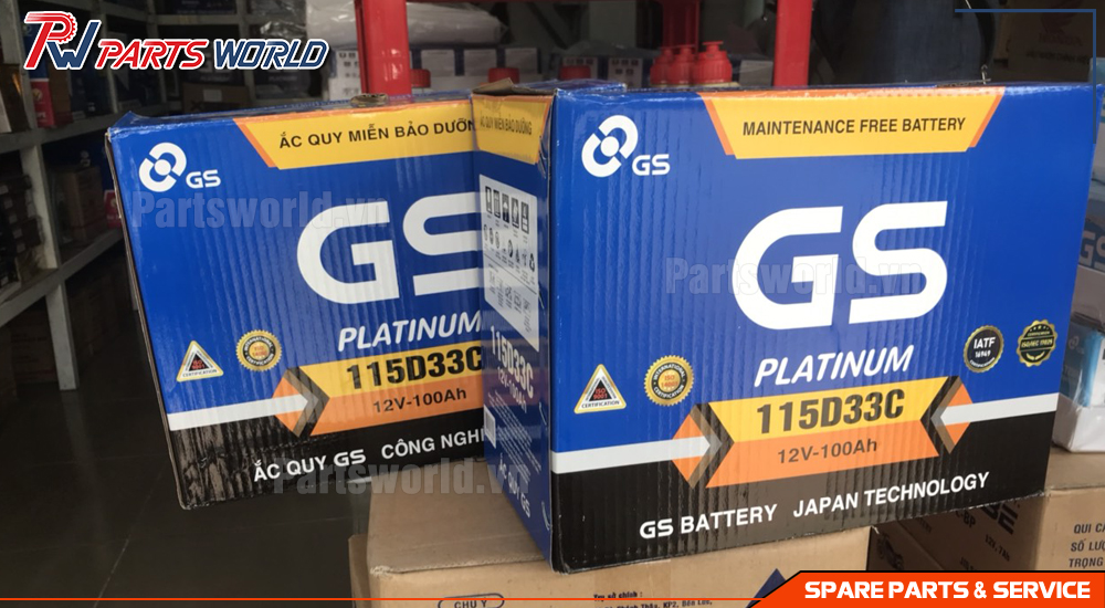 Hộp đựng bình Ắc quy GS 12V 100Ah