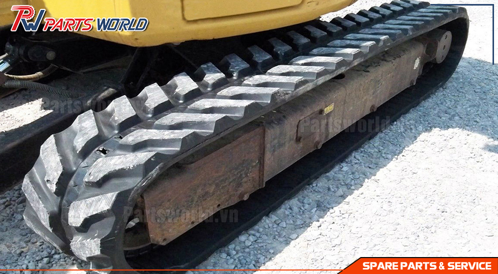 Guốc Cao Su Máy Xúc (Xe Cuốc) 18 Guốc cao su dành cho máy xúc