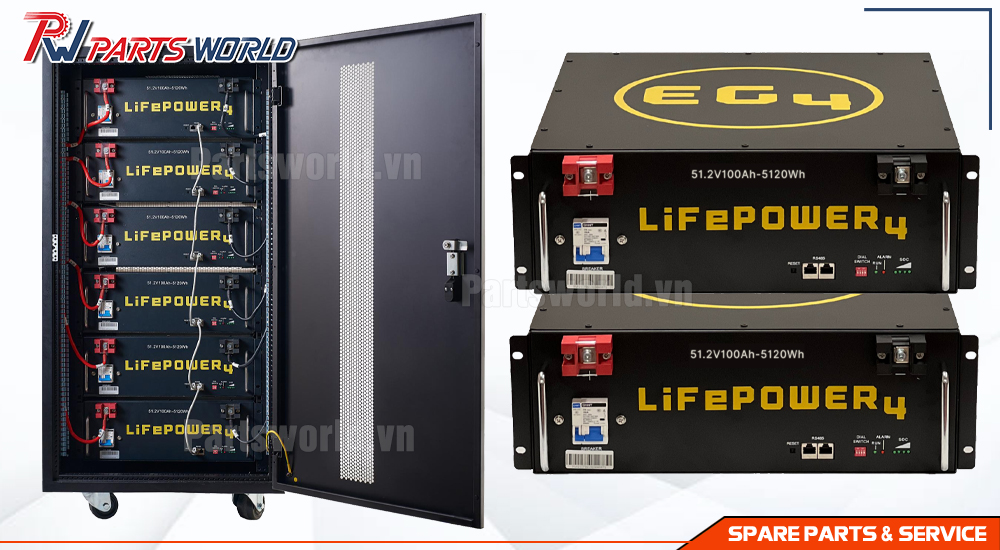 Pin LiFePo4 48V 100Ah 13 Pin LiFePo4 48V 100Ah lưu trữ năng lượng