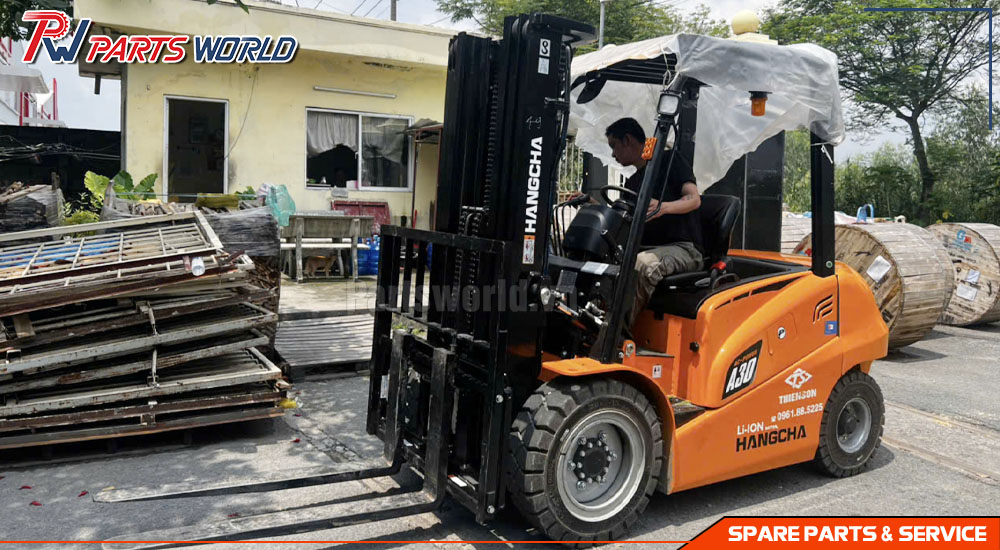 Cho thuê xe nâng điện tại bắc giang