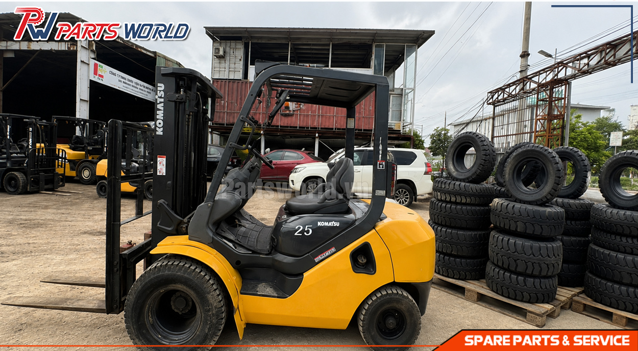 Lốp xe nâng Komatsu 27 Kho lốp xe nâng Komatsu tại HCM