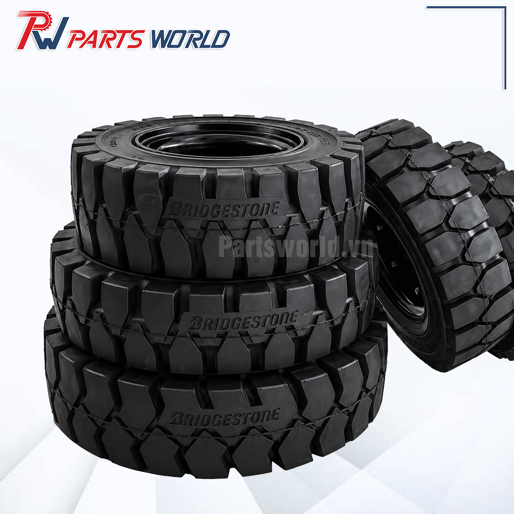Vỏ xe nâng Bridgestone 9 Lốp hơi xe nâng Bridgestone
