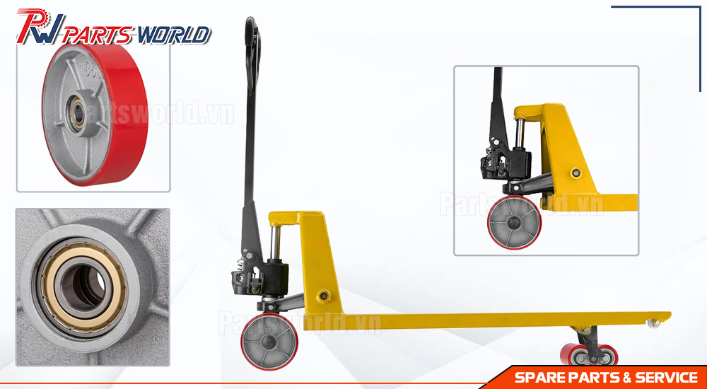 Bán bánh xe nâng tay 180x50 giá tốt