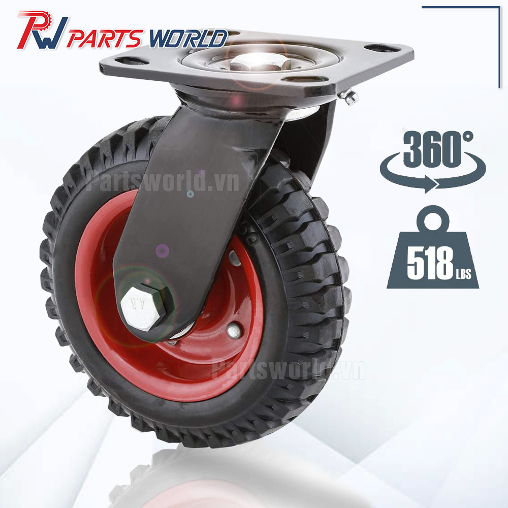 Bánh xe đẩy chịu lực 6 Bánh xe đẩy chịu lực
