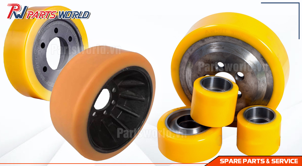 Bánh xe nâng điện PU 15 Các loại bánh xe nâng điện PU