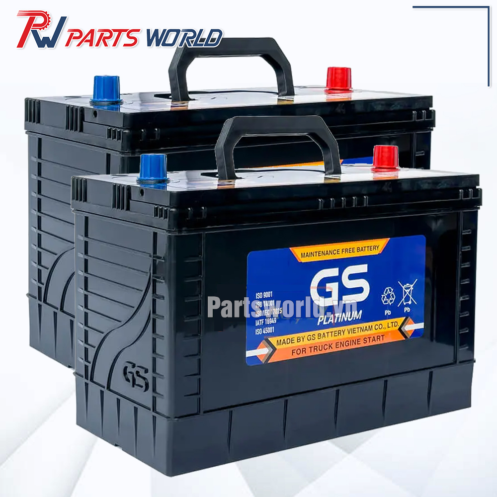 Ắc quy GS 100Ah 7 Giá Ắc quy GS 100Ah