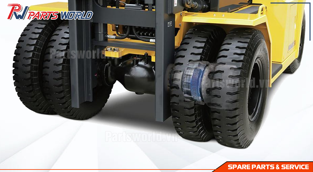 Lốp xe nâng Komatsu 22 Giá lốp xe nâng Komatsu mới nhất