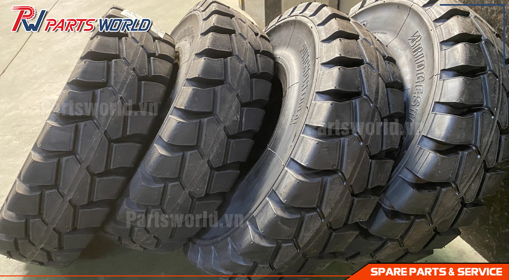 Vỏ xe nâng Bridgestone 22 Vỏ xe nâng Bridgestone chính hãng