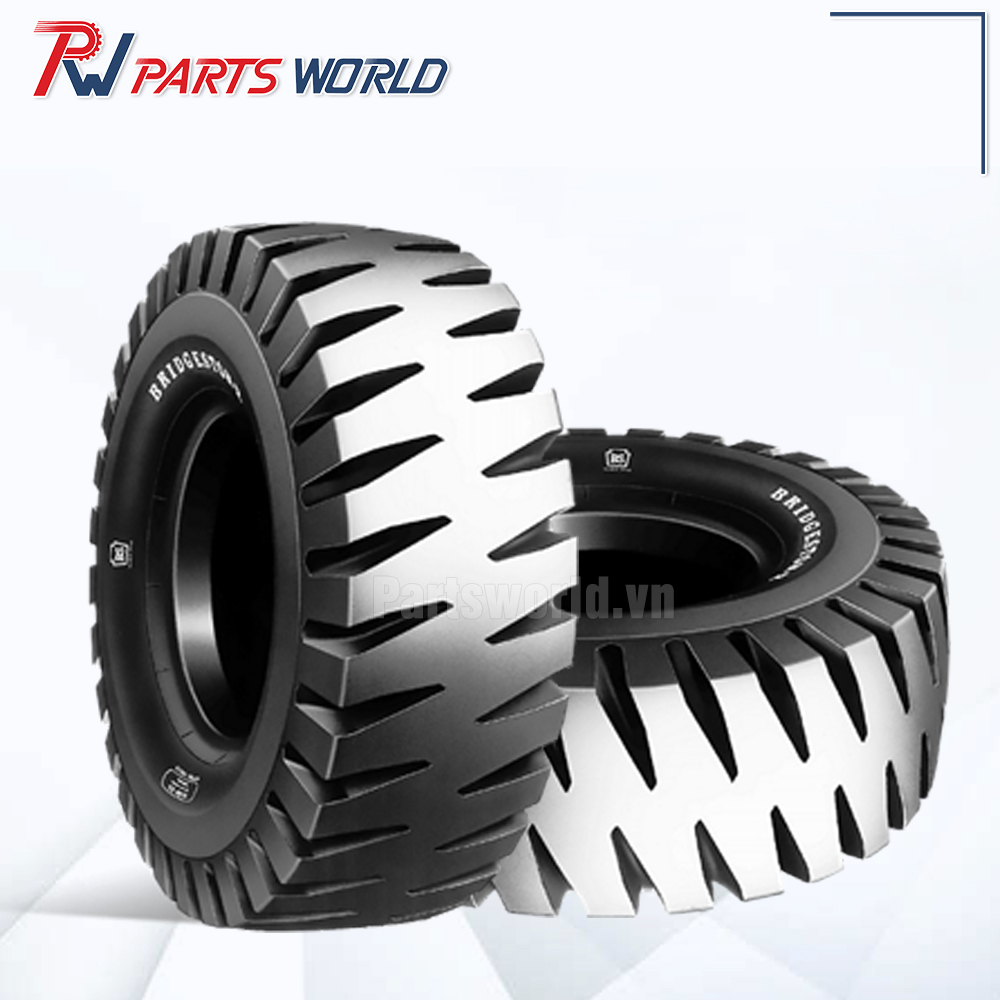 Vỏ xe nâng Bridgestone 5 Vỏ xe nâng Bridgestone chính hãng