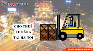 Dịch vụ cho thuê xe nâng tại Hà Nội đang rất phát triển