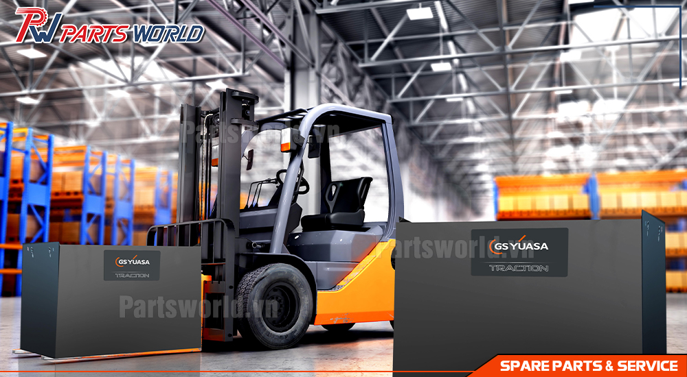 Ắc quy xe nâng GS 11 Traction battery GS Yuasa