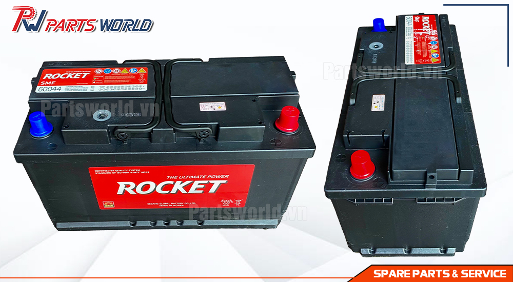 Bình ắc quy Rocket SMF 60044 8 Bình ắc quy Rocket SMF 60044 PartsWorld