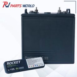 Bình Ắc quy Rocket L 105 8 Bình Ắc quy Rocket L 105 6V 225Ah