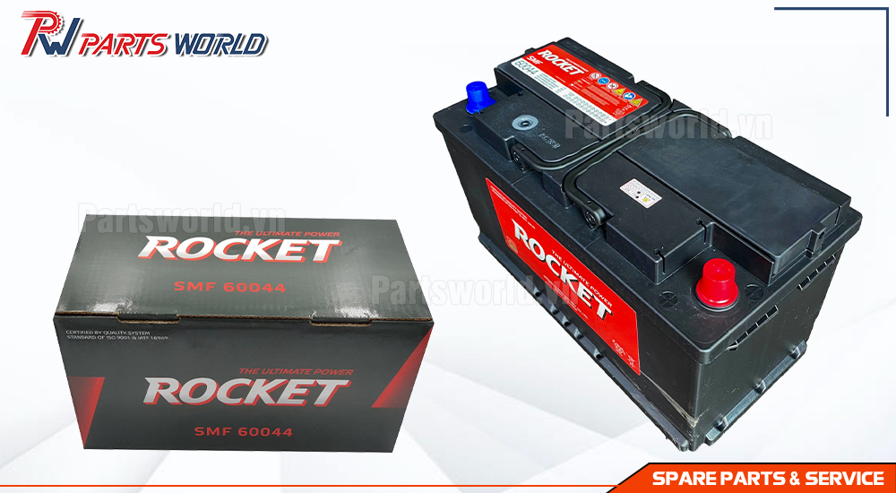 Bình ắc quy Rocket SMF 60044 10 Bán Bình ắc quy Rocket SMF 60044 giá tốt