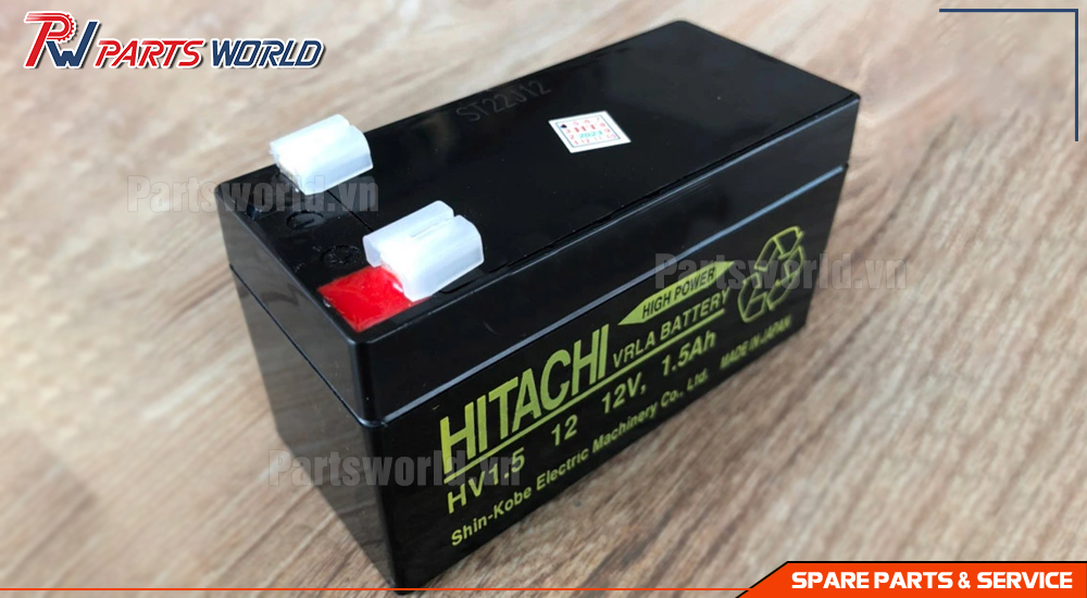 Bình Ắcquy Hitachi 10 Bình Ắcquy Hitachi