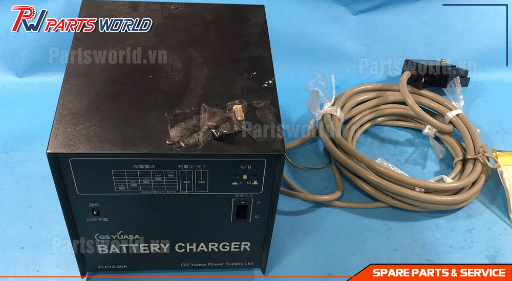 Ắc quy xe nâng GS 10 Bộ sạc ắc quy xe nâng GS